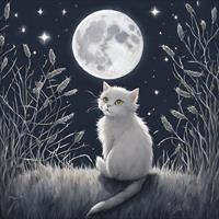 Whiskers in the Moonlight